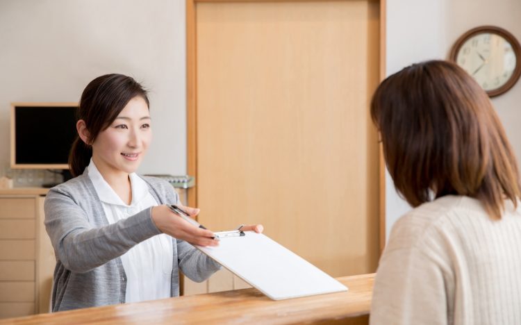 クリニック受付